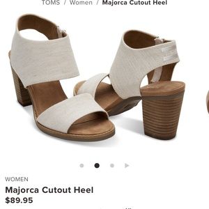 Tom’s Majorca Cutout Heel